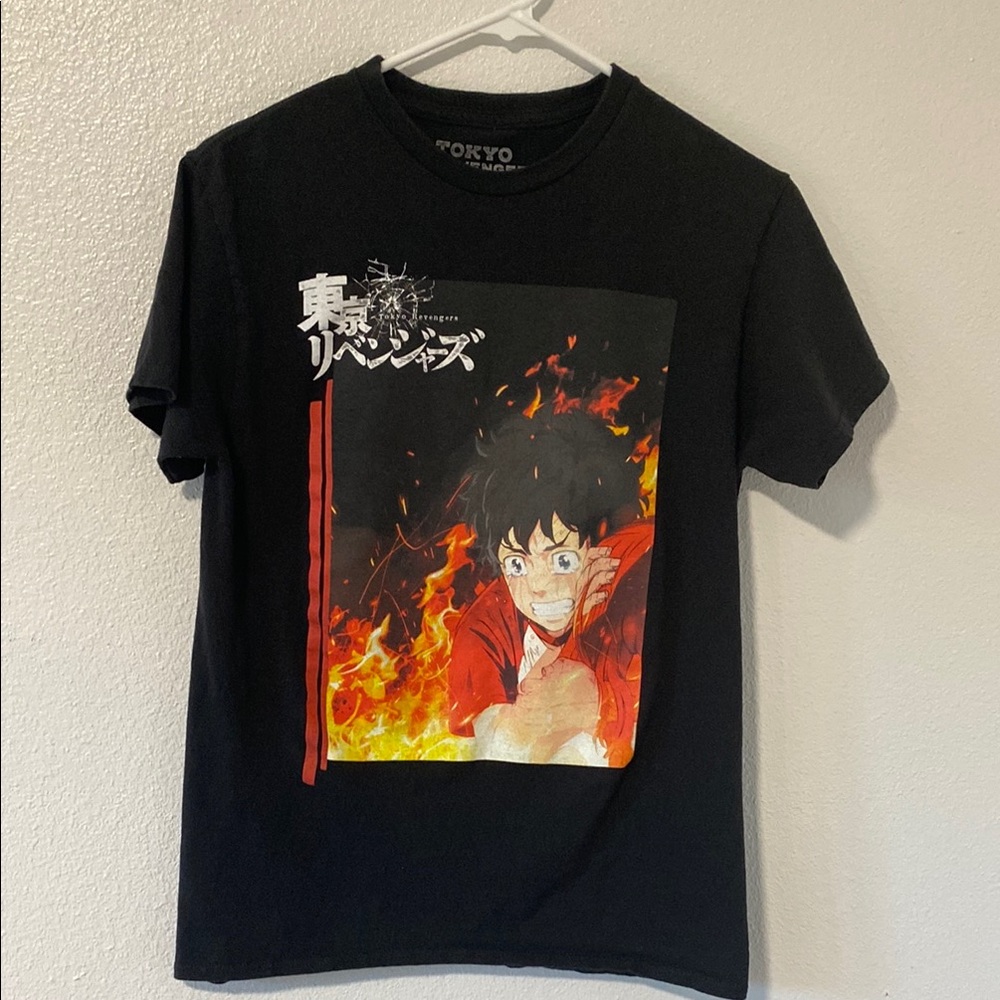 Tokyo Revengers Black Graphic T-Shirt